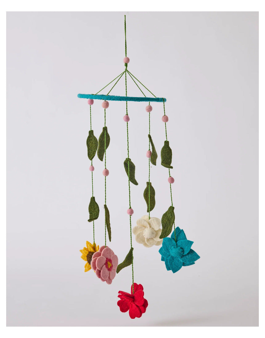 Kip & Co - Little Flowers Felted Wool Mobile - image 3