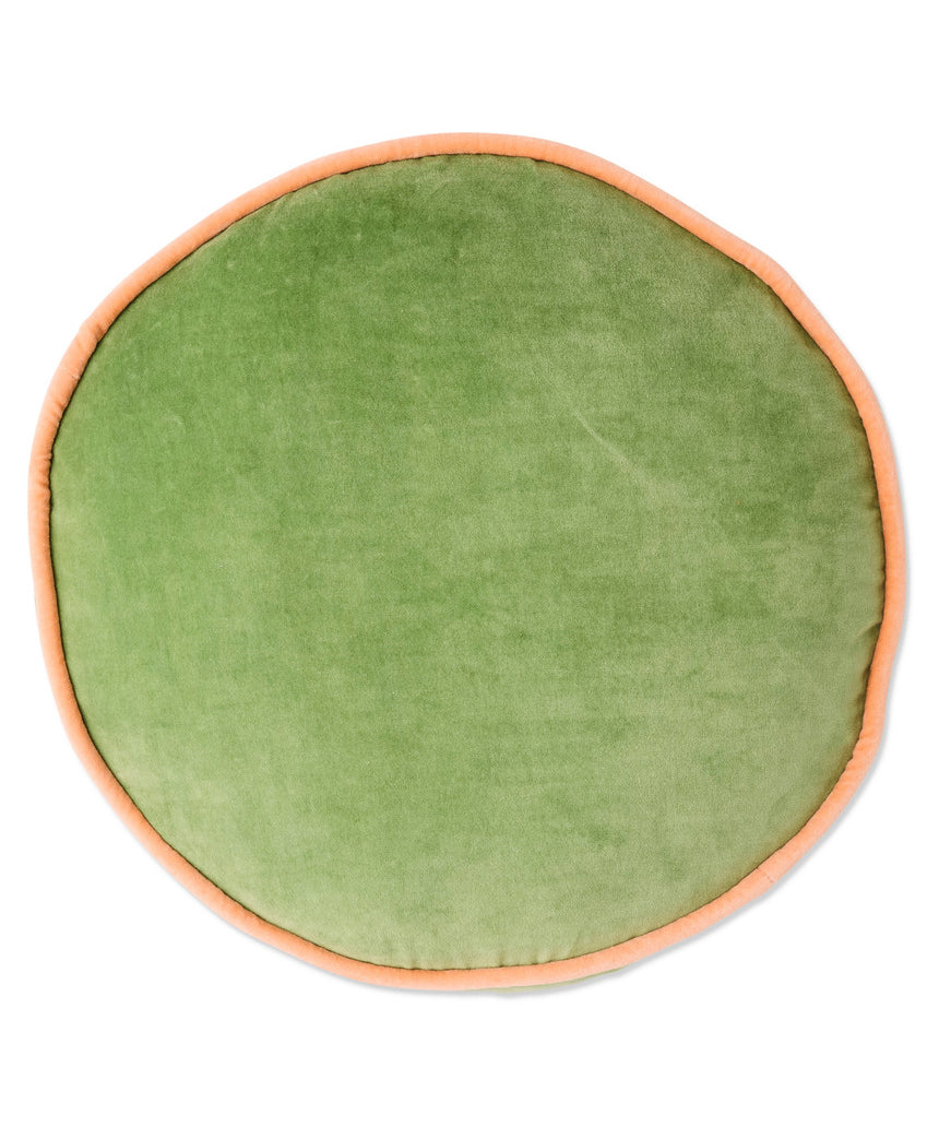 Kip & Co - Pesto Velvet Pea Cushion - image 1