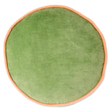 Kip & Co - Pesto Velvet Pea Cushion - image 1