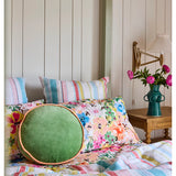 Kip & Co - Pesto Velvet Pea Cushion - image 2