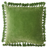 Kip & Co - Pesto Velvet Tassel Cushion - image 1
