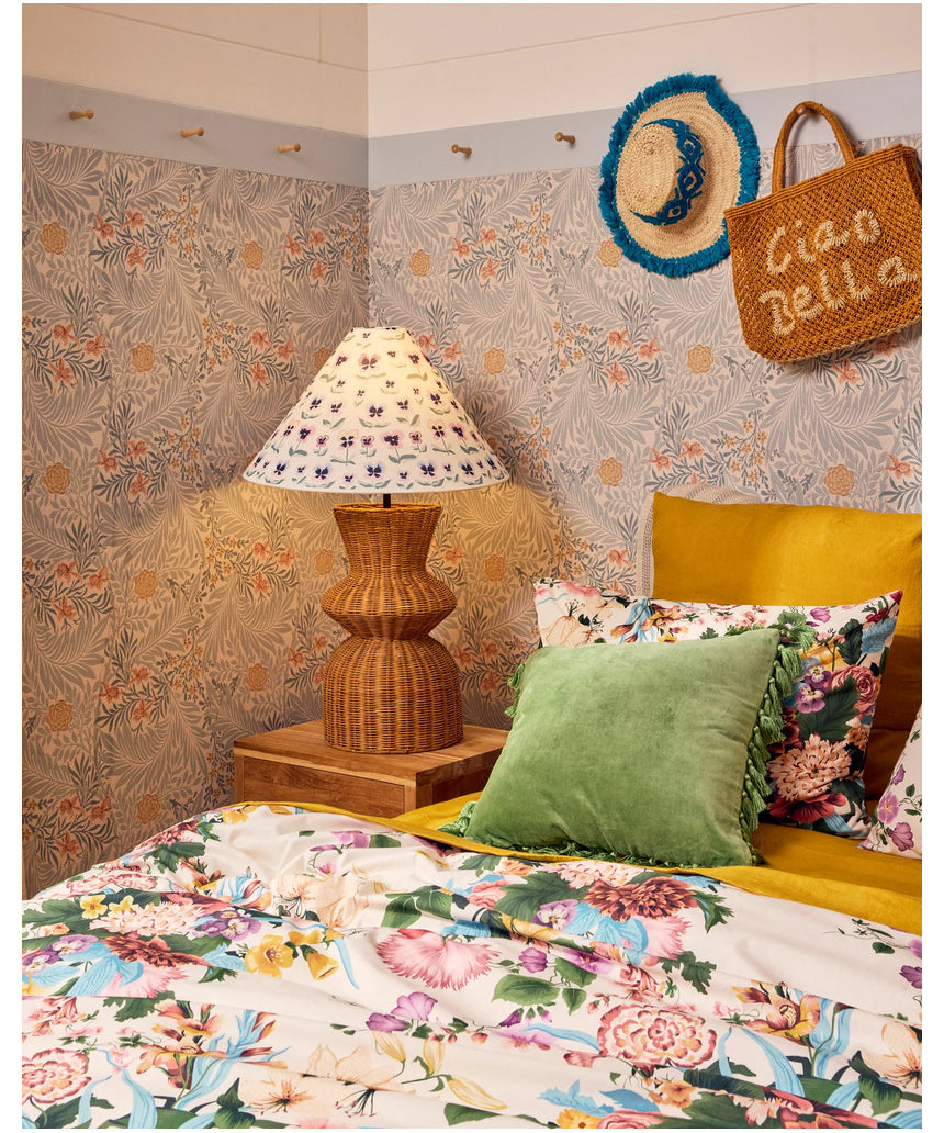 Kip & Co - Pesto Velvet Tassel Cushion - image 2