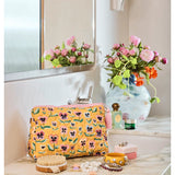Kip & Co - Pretty Pansy Quilted Cotton Toiletry Purse - image 2