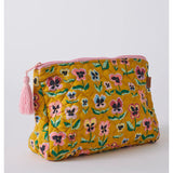 Kip & Co - Pretty Pansy Quilted Cotton Toiletry Purse - image 3