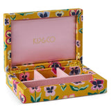 Kip & Co - Pretty Pansy Velvet Jewellery Box Small - image 1