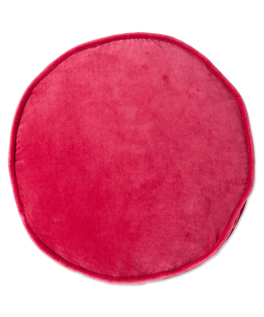 Kip & Co - Rhubarb Velvet Pea Cushion - image 1
