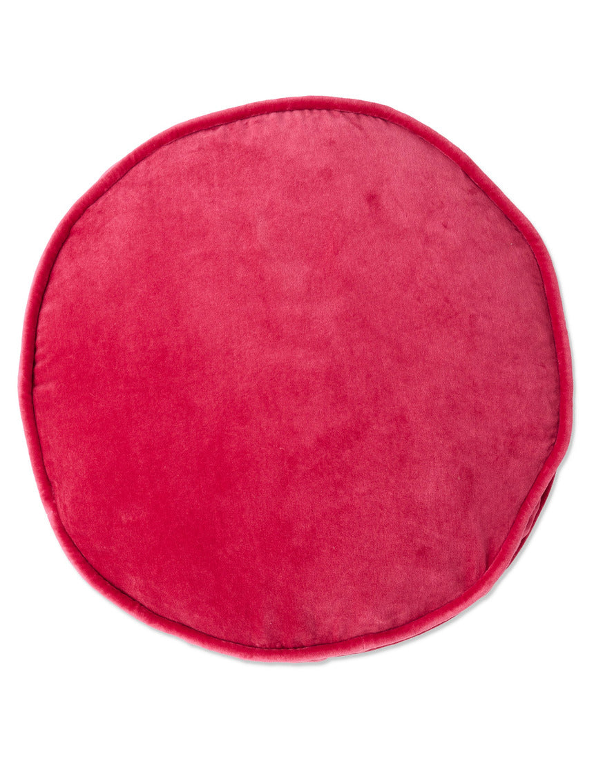 Kip & Co - Rhubarb Velvet Pea Cushion - image 1