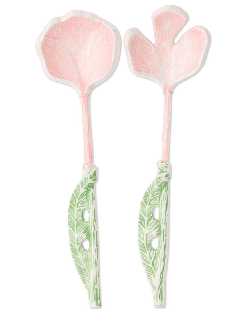 Kip&Co Salad Servers Floral, image 1
