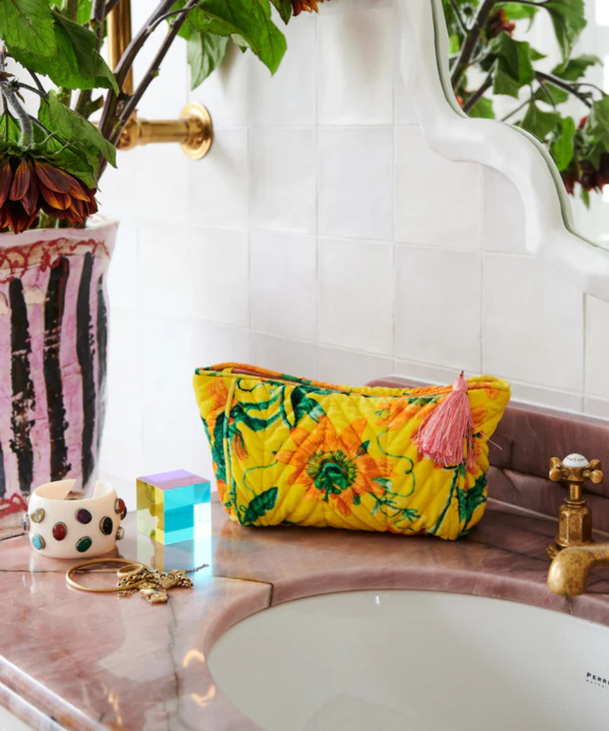 Kip & Co - Passiona Velvet Toiletry Bag, Accessories, Kip & Co - Say It Sister