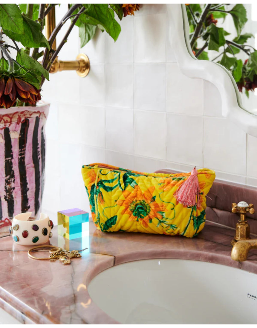 Kip & Co - Passiona Velvet Toiletry Bag, Accessories, Kip & Co - Say It Sister