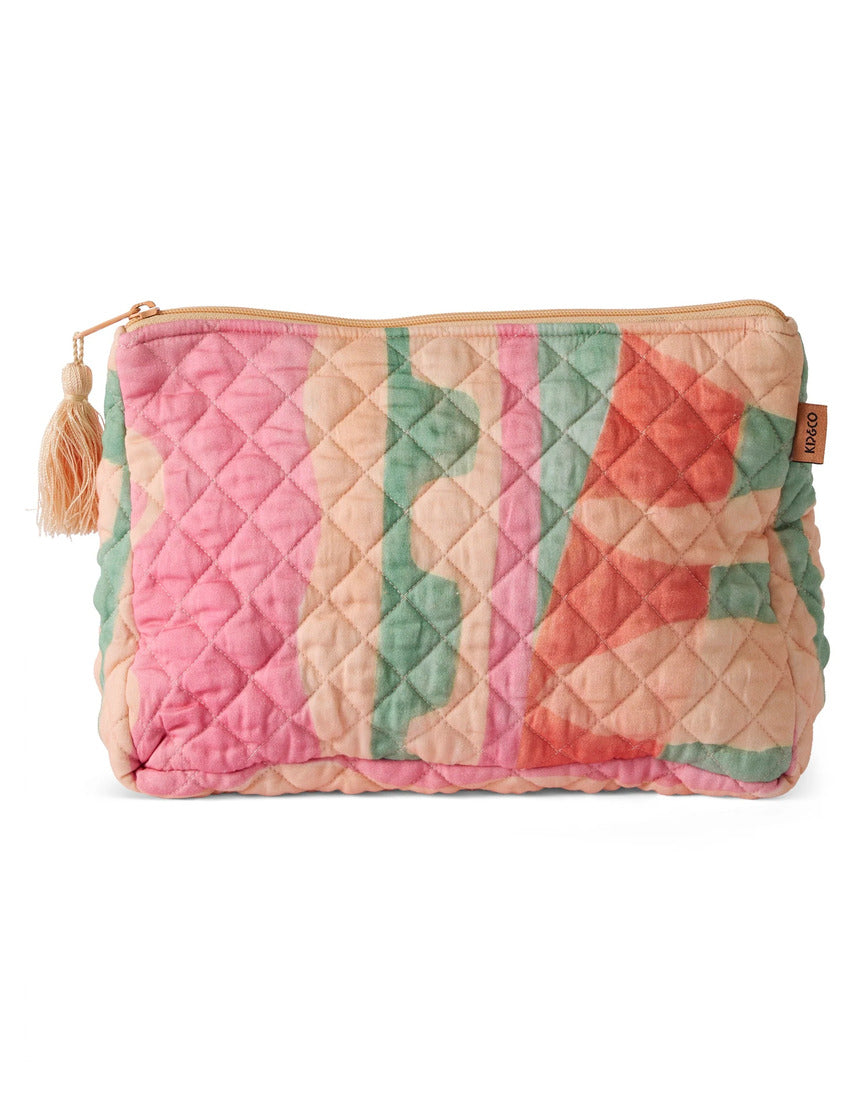 Kip & Co - Sun Soaked Quilted Cotton Toiletry Purse - image 1