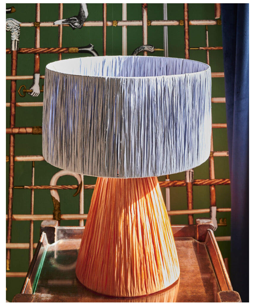 Kip & Co Tangier Raffia Lamp, alternate view