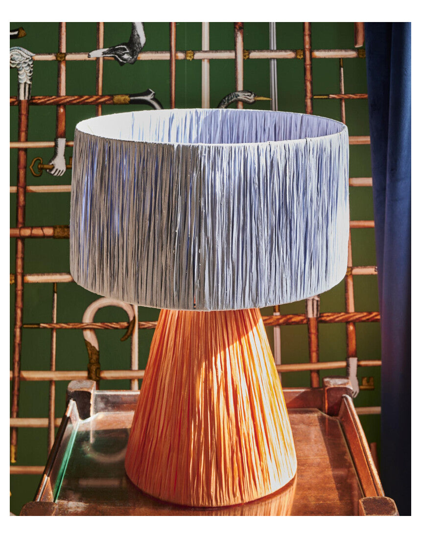 Kip & Co Tangier Raffia Lamp, alternate view