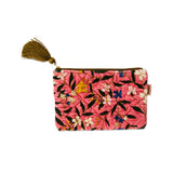 Kip&Co Velvet Cosmetics Purse Canopy Rose, image 1