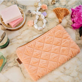 Kip&Co Velvet Cosmetics Purse Melon, image 2