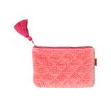 Kip&Co Velvet Cosmetics Purse Strawberry, image 1