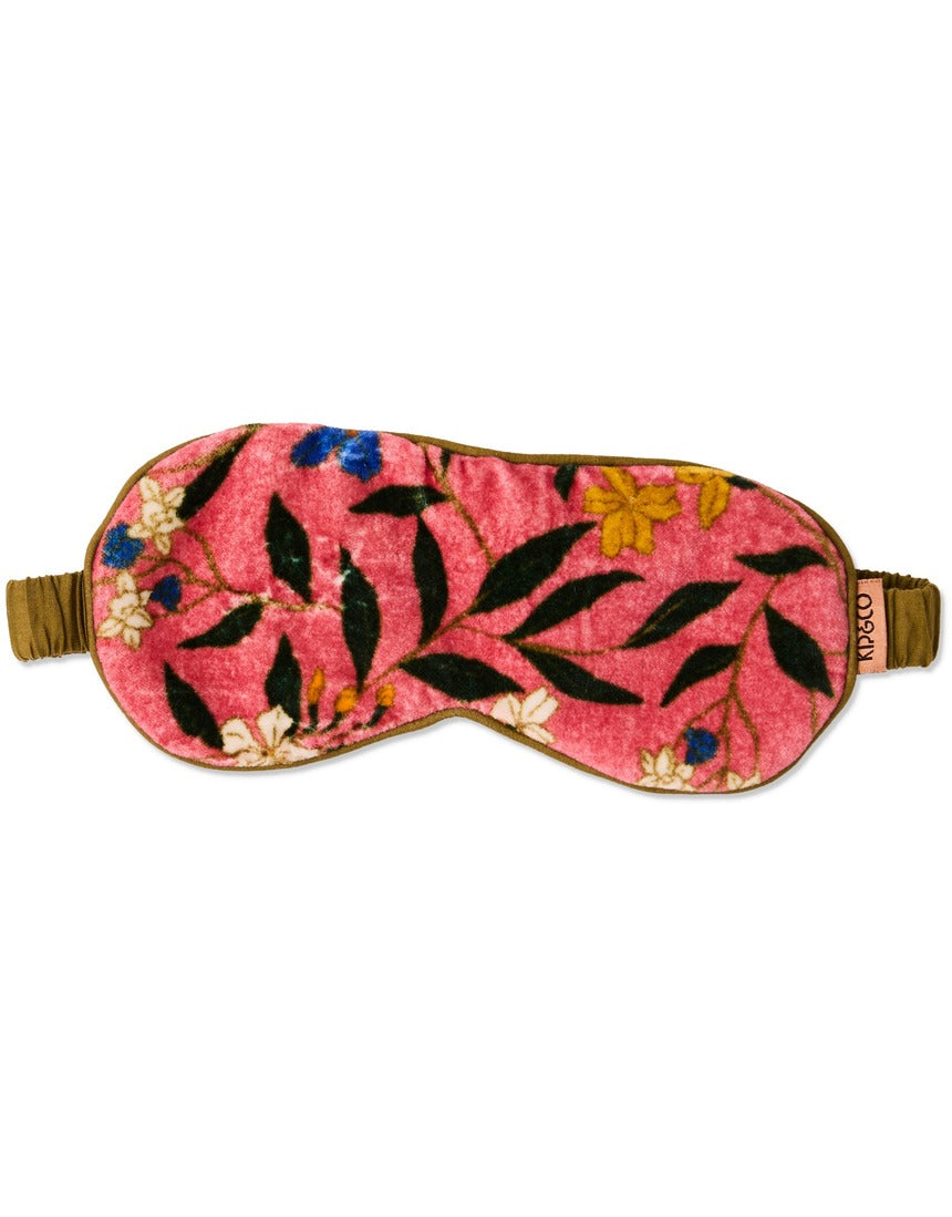 Kip&Co Velvet Eye Mask Canopy Rose, image 1