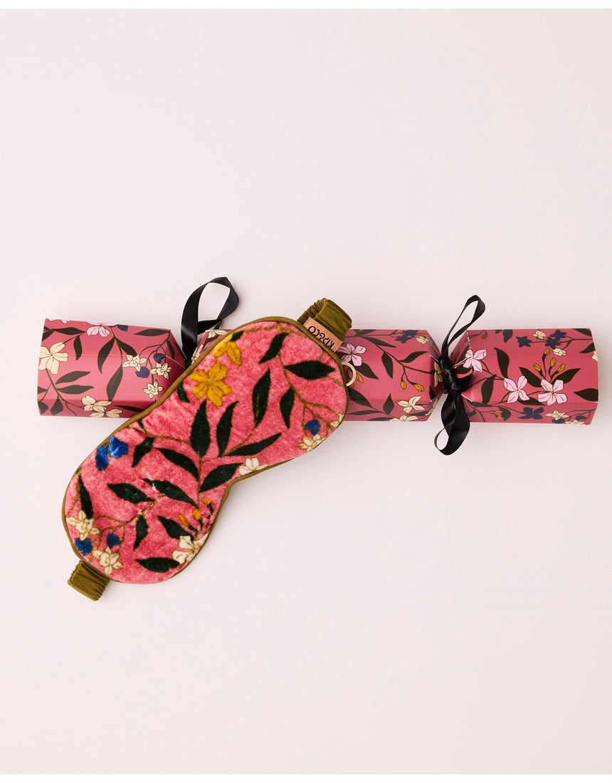 Kip&Co Velvet Eye Mask Canopy Rose, image 3
