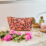 Kip&Co Velvet Toiletry Bag Canopy Rose, image 2