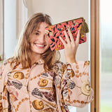 Kip&Co Velvet Toiletry Bag Canopy Rose, image 4