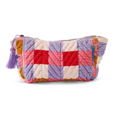 Kip & Co - Summer Check Velvet Toiletry Bag, Accessories, Kip & Co - Say It Sister