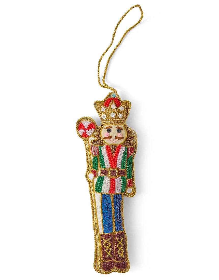 Kip & Co toy soldier Christmas decoration in festive red and green attire