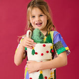 Kip & Co Under The Tree felt Christmas stocking with festive tree design