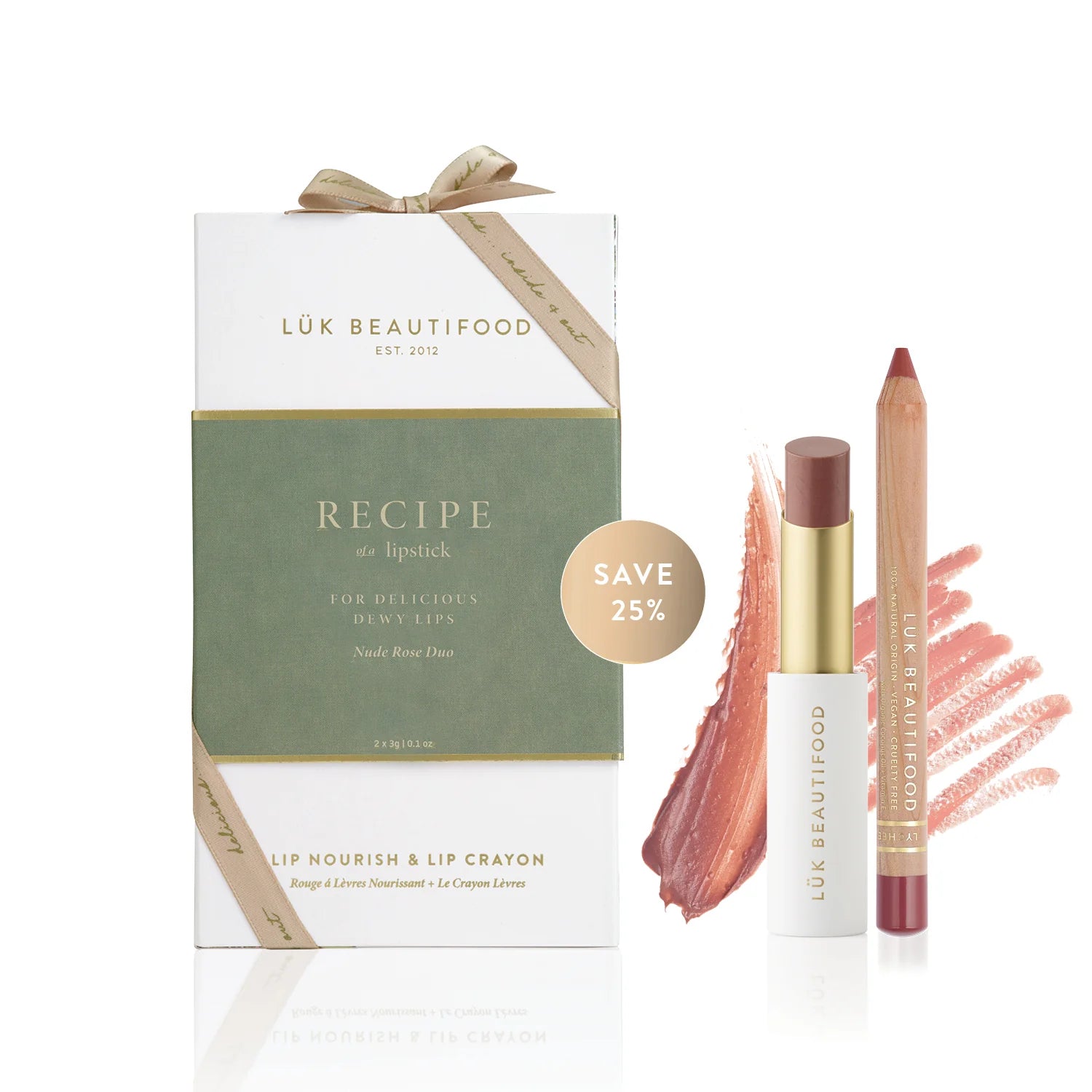 Lük Beautifood - Recipe of a Lipstick - Nude Rose Duo, , Luk Beautifood - Say It Sister