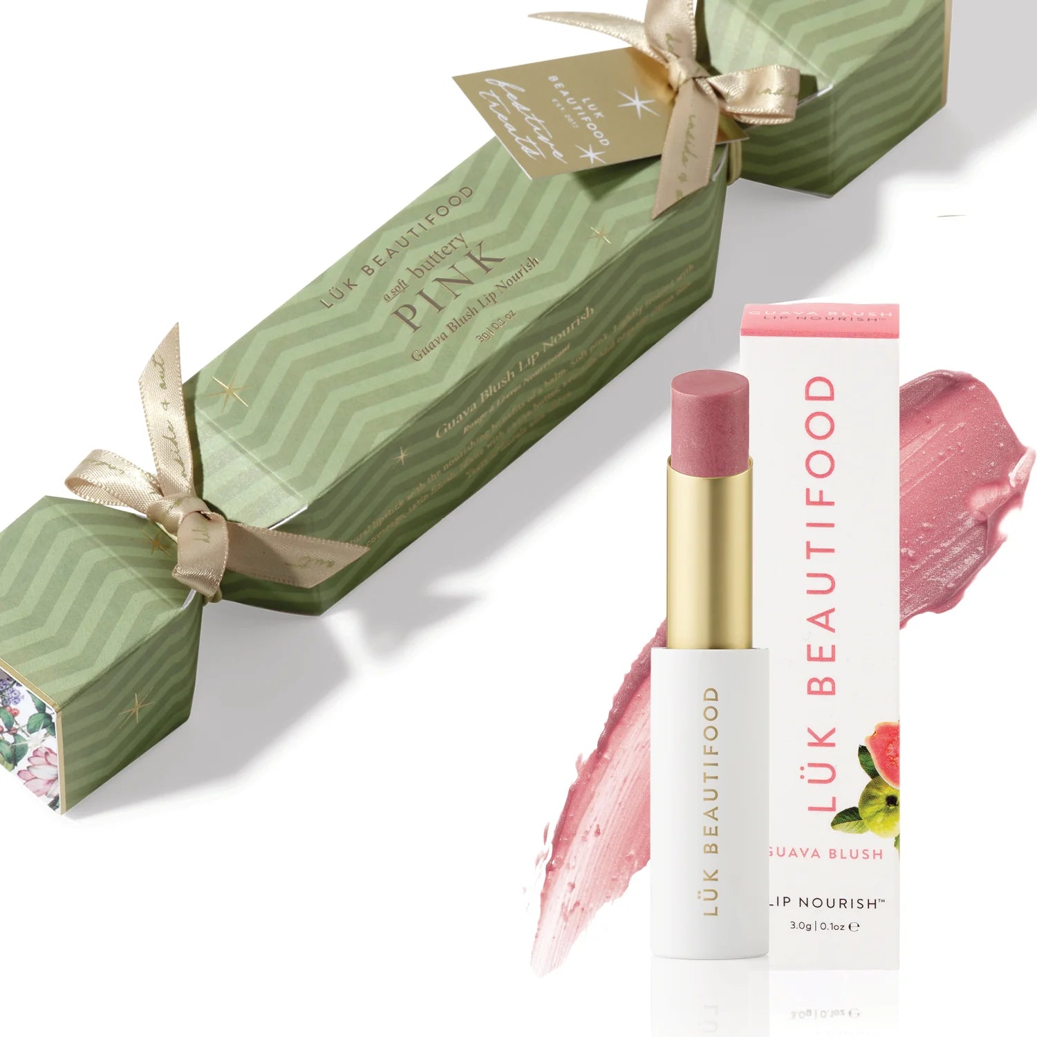 Lük Beautifood - Bon Bon: Soft Buttery Pink - Guava Blush Lip Nourish, , Luk Beautifood - Say It Sister
