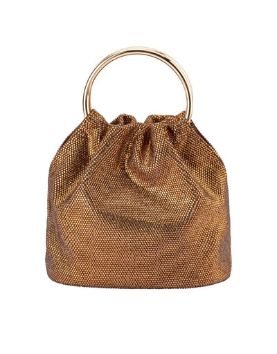 Olga Berg - Mabel Crystal Top Handle Copper, bag, Olga Berg - Say It Sister