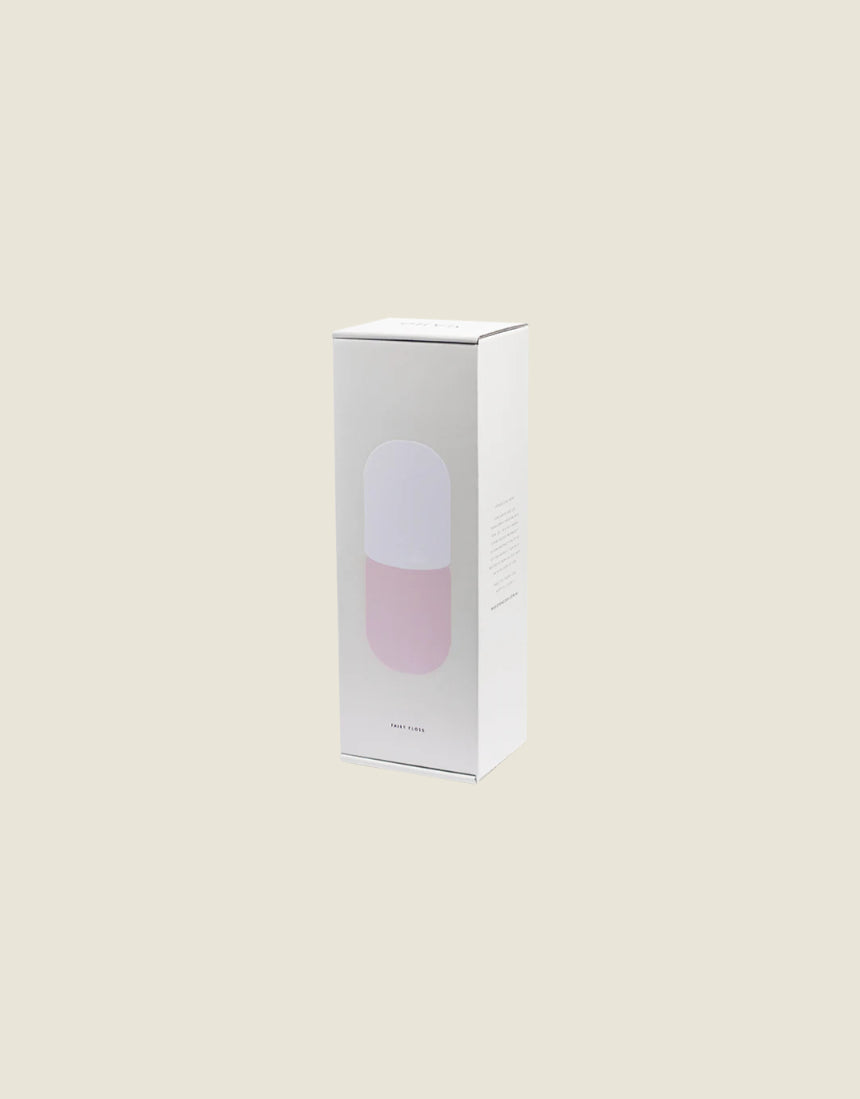 Maho Happi Pill Fairy Floss packaging featuring colorful, whimsical design with the product label and vibrant fairy floss illustration.