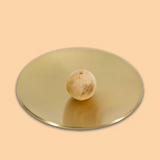 Maho - Hoseki Mari - Yellow Jade Incense Burner Holder - Say It Sister