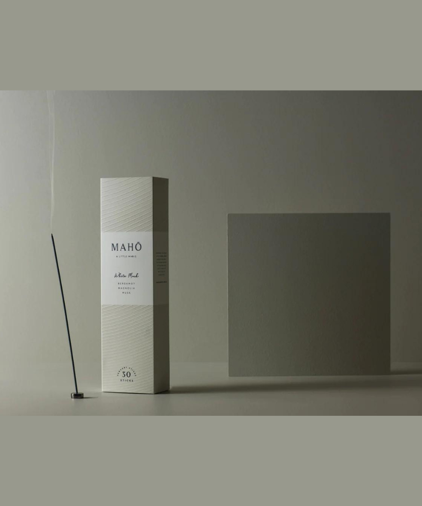Maho - White Musk Incense - Say It Sister
