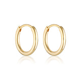 Linda Tahija Max Huggie Earrings in Gold