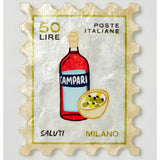 Campari Stamp, Wall Decor, Jones & Co - Say It Sister