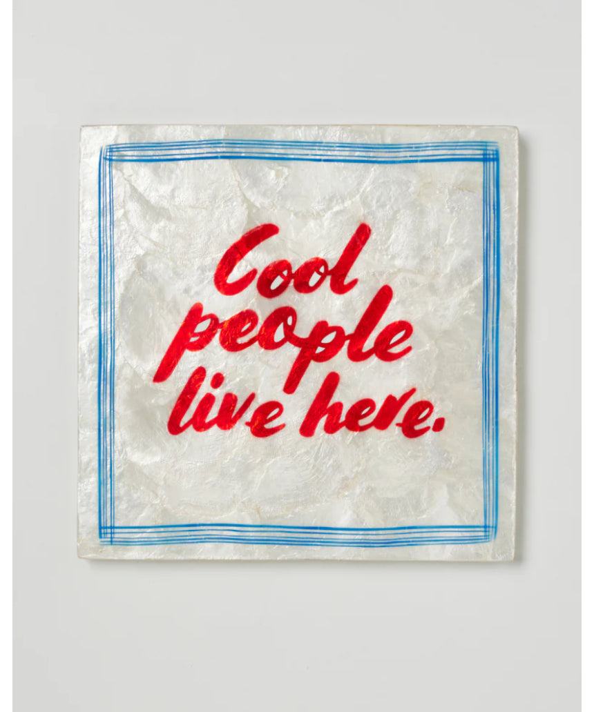 Fun House People Tile, Wall Decor, Jones & Co - Say It Sister