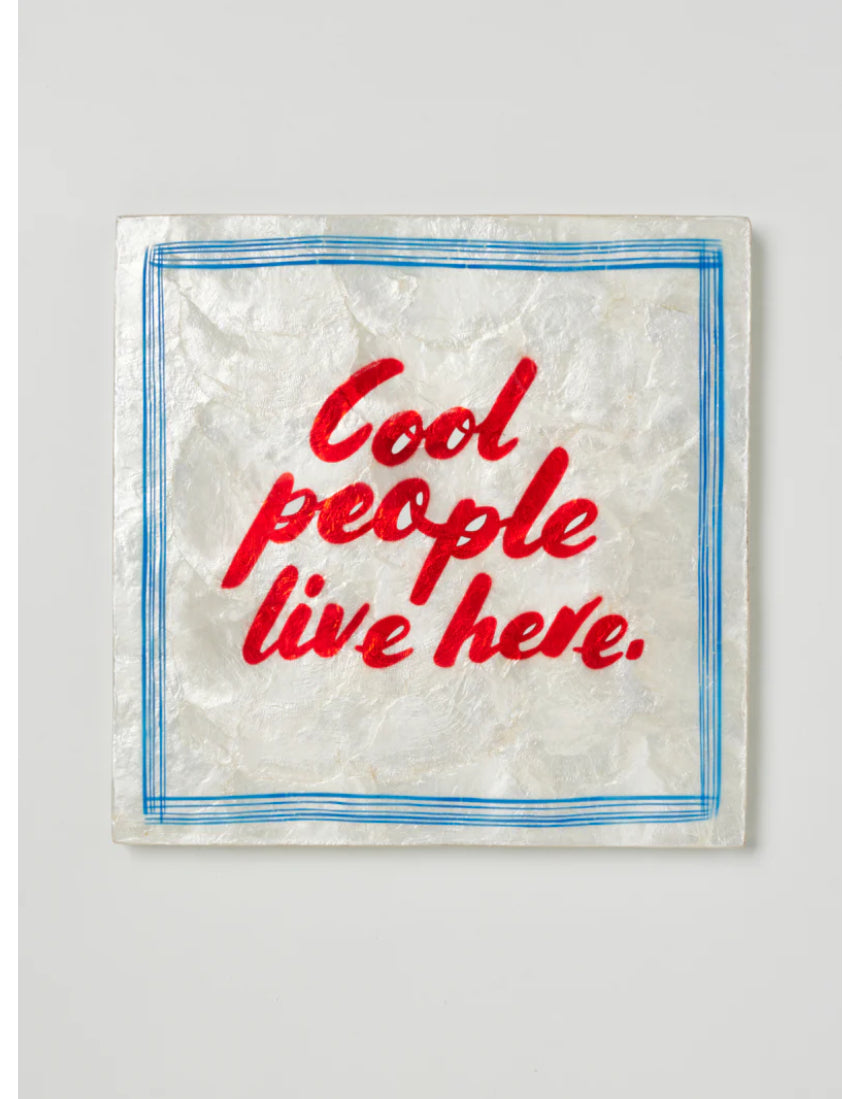 Fun House People Tile, Wall Decor, Jones & Co - Say It Sister