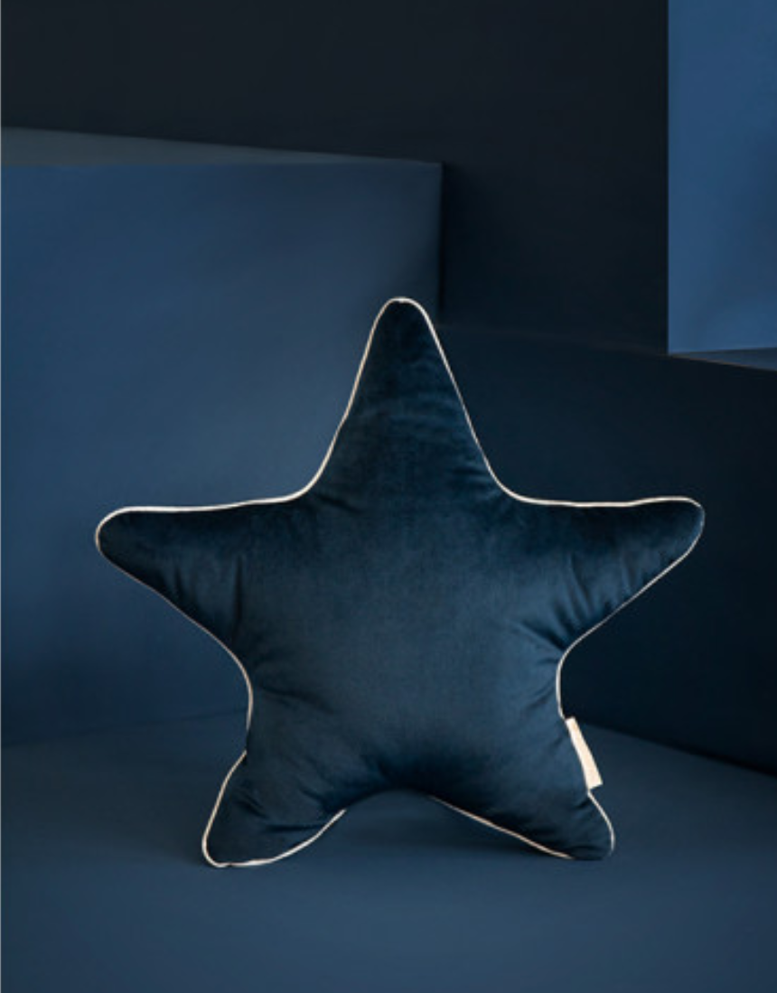 Aristote Star Velvet Cushion 40X40, Cushion, Nobodinoz - Say It Sister