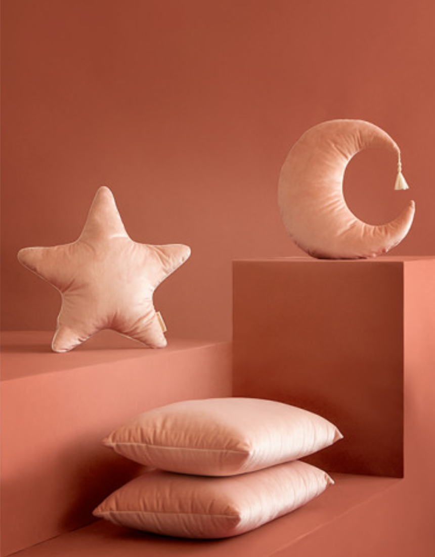 Aristote Star Velvet Cushion 40X40, Cushion, Nobodinoz - Say It Sister