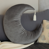 Pierrot Moon Velvet Cushion 36x32, Cushion, Nobodinoz - Say It Sister