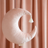Pierrot Moon Velvet Cushion 36x32, Cushion, Nobodinoz - Say It Sister