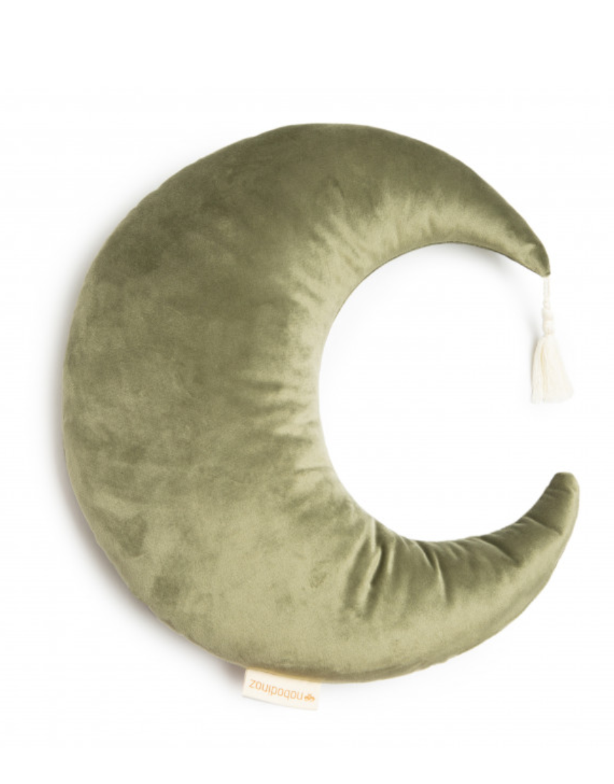 Pierrot Moon Velvet Cushion 36x32, Cushion, Nobodinoz - Say It Sister