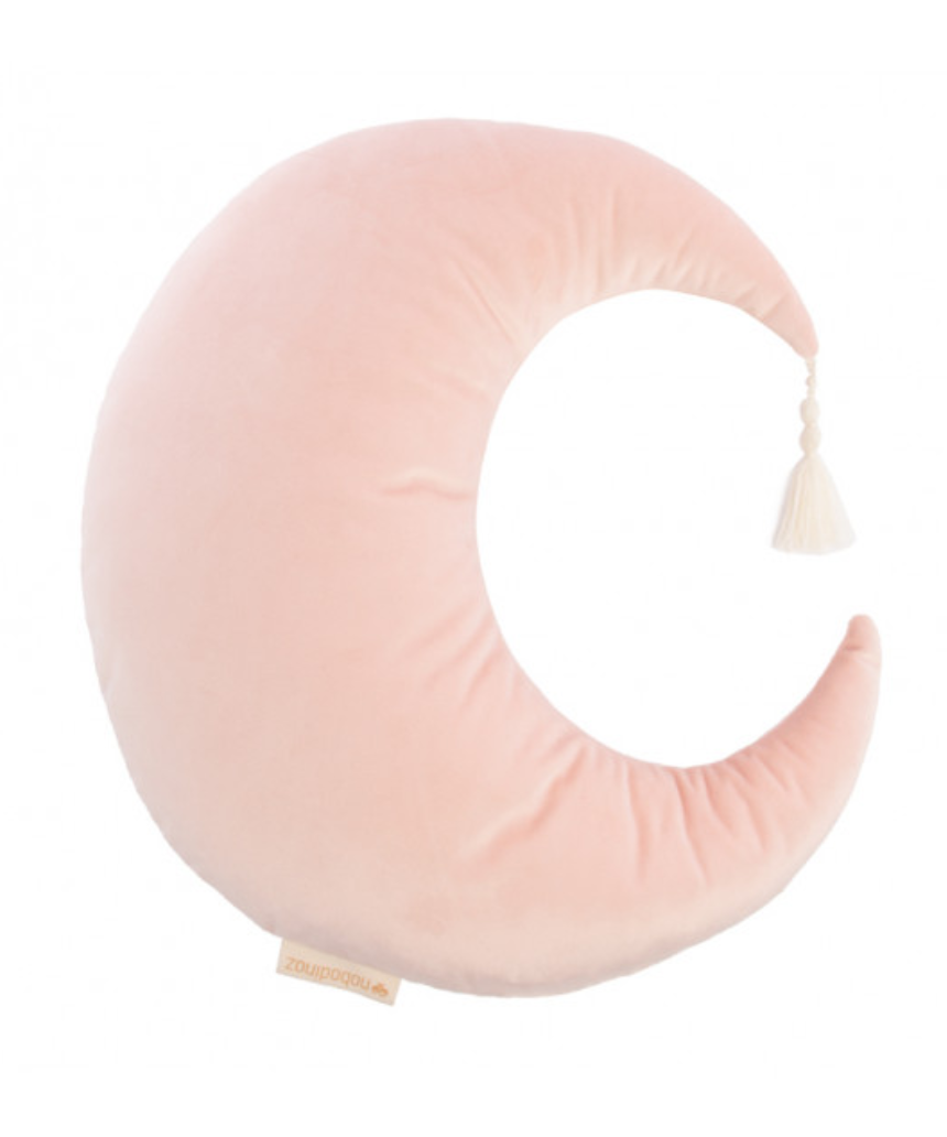 Pierrot Moon Velvet Cushion 36x32, Cushion, Nobodinoz - Say It Sister