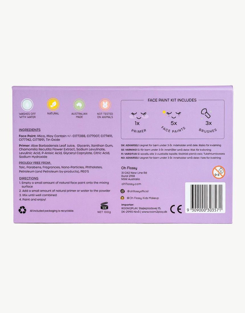 Oh Flossy - Magic Garden Face Paint Set - Say It Sister
