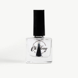 Kids' Oh Flossy nail polish in creamy violet, shown in a small bottle with a brush applicator, designed for children's nail art.