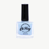 Kids' Oh Flossy nail polish in cream violet, bright and fun nail color for children, with a playful and vibrant appearance.