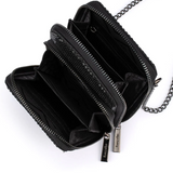 Olga Berg - Elton Mesh Cross Body Bag Black, , Olga Berg - Say It Sister