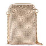 Olga Berg - Elton Mesh Cross Body Bag Gold, , Olga Berg - Say It Sister