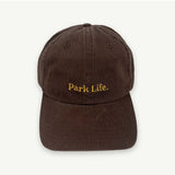 Banabae Park Life baseball cap in Coco color, featuring a curved brim and adjustable strap, casual headwear for everyday style.