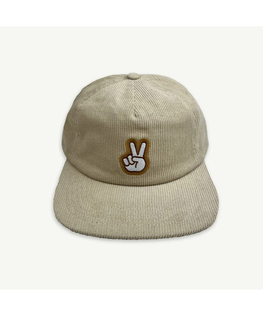Peace Cord Adults Cap - Ecru, Caps, Banabae - Say It Sister